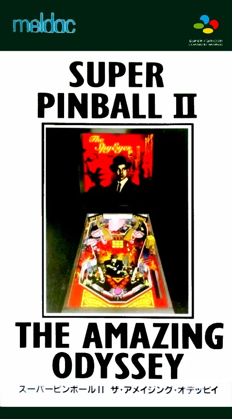 Jaquette de Super Pinball II: Amazing Odyssey