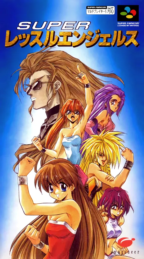 Jaquette de Super Wrestle Angels