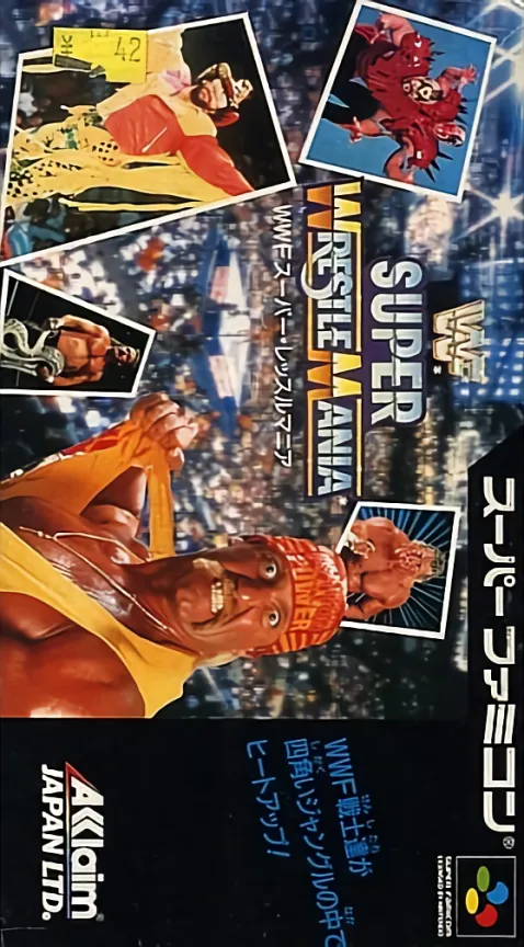 Jaquette de WWF Super WrestleMania