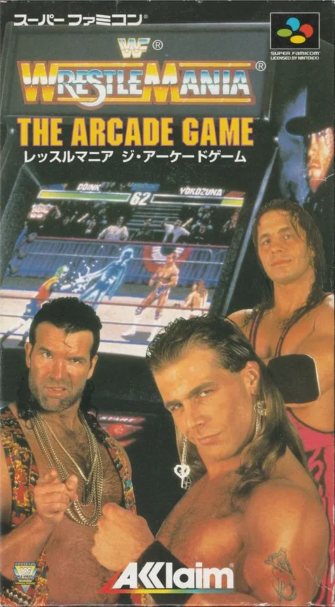 Jaquette de WWF WrestleMania: The Arcade Game