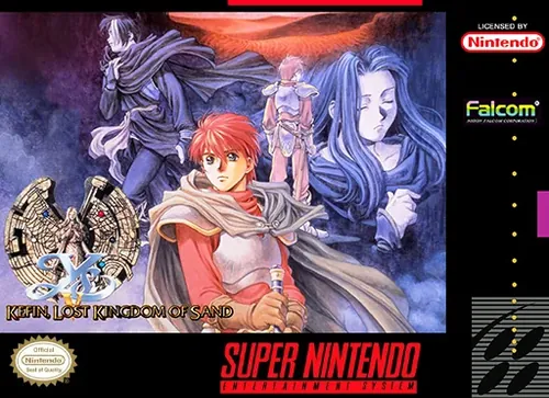Jaquette de Ys V: Lost Kefin, Kingdom of Sand