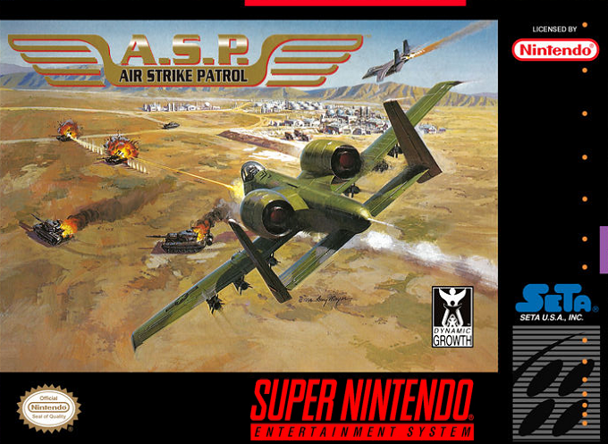 Jaquette de A.S.P. Air Strike Patrol