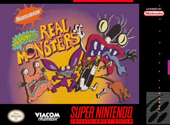 Jaquette de Aaahh!!! Real Monsters