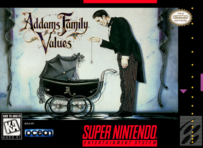 Jaquette de Addams Family Values