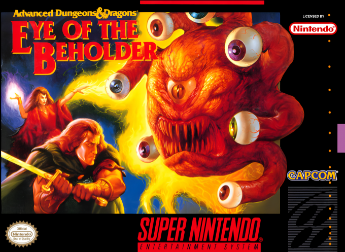 Jaquette de Advanced Dungeons & Dragons: Eye of the Beholder