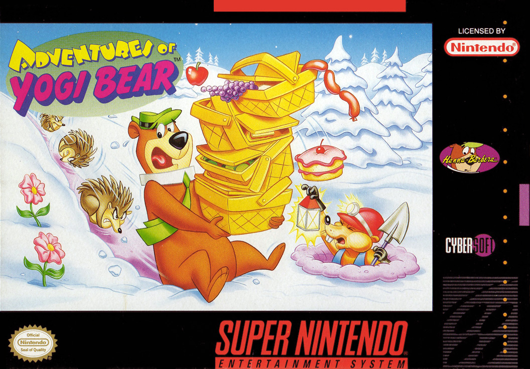 Jaquette de Adventures of Yogi Bear