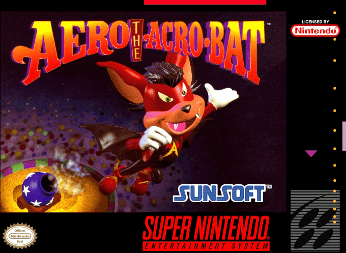 Jaquette de Aero the Acro-Bat