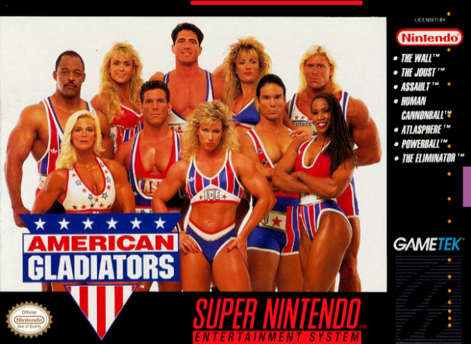 Jaquette de American Gladiators