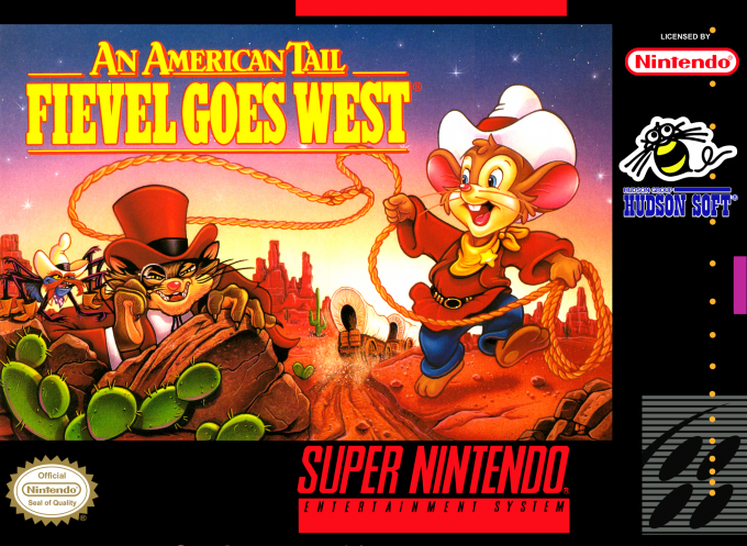 Jaquette de An American Tail: Fievel Goes West