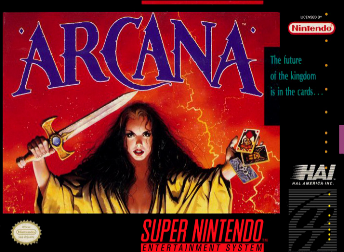 Jaquette de Arcana