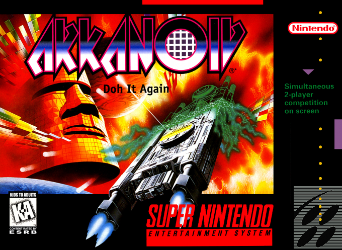 Jaquette de Arkanoid: Doh It Again
