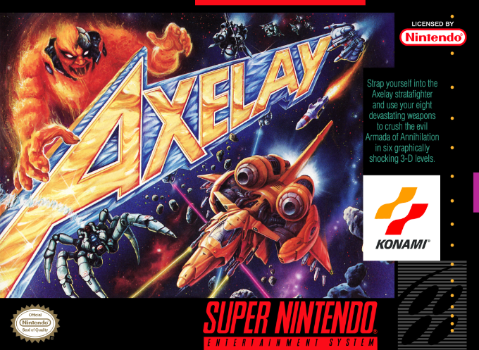 Jaquette de Axelay