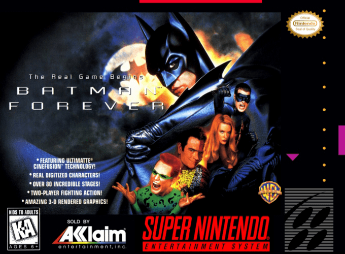Jaquette de Batman Forever