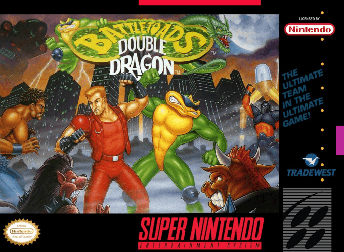 Jaquette de Battletoads & Double Dragon: The Ultimate Team
