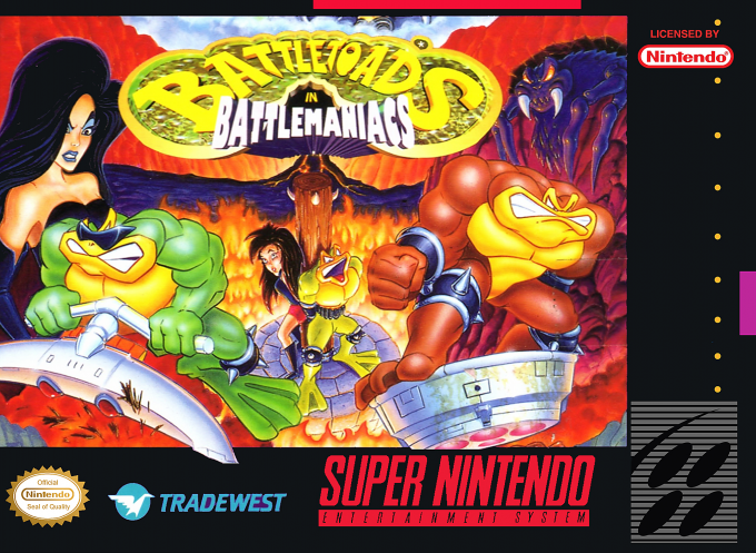 Jaquette de Battletoads in Battlemaniacs