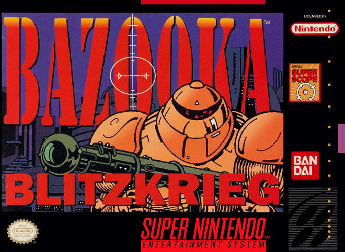 Jaquette de Bazooka Blitzkrieg