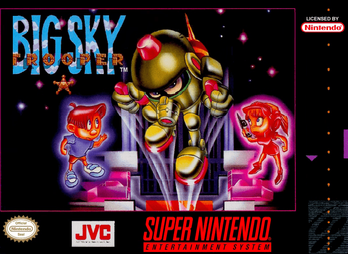 Jaquette de Big Sky Trooper