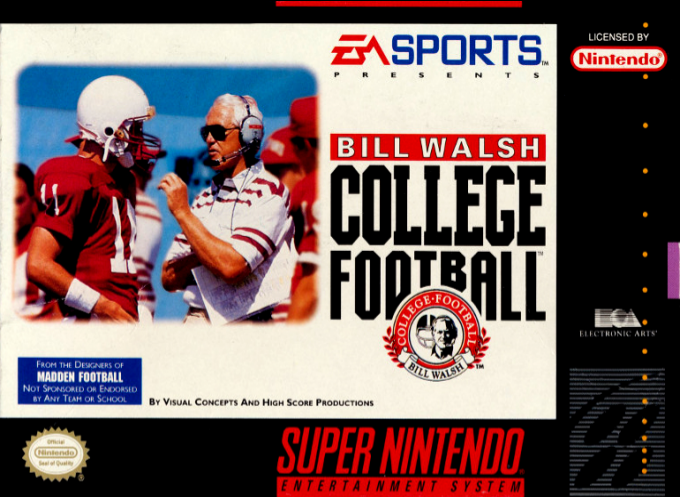 Jaquette de Bill Walsh College Football