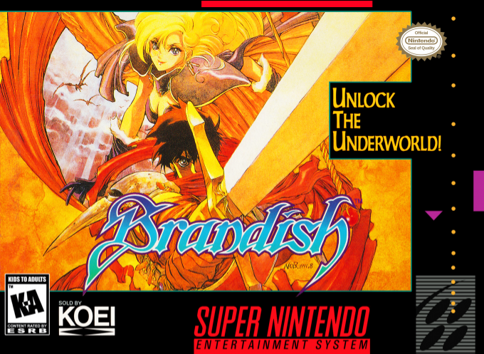 Jaquette de Brandish