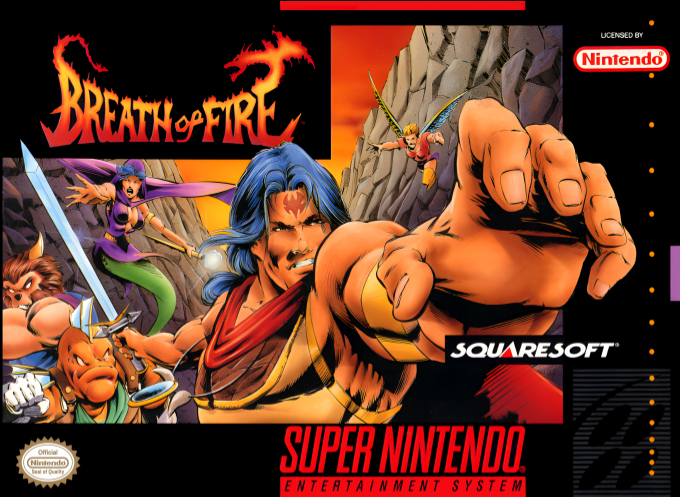 Jaquette de Breath of Fire
