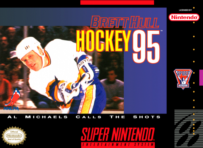 Jaquette de Brett Hull Hockey '95