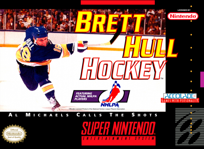 Jaquette de Brett Hull Hockey