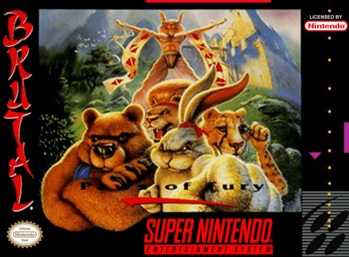 Jaquette de Brutal: Paws of Fury