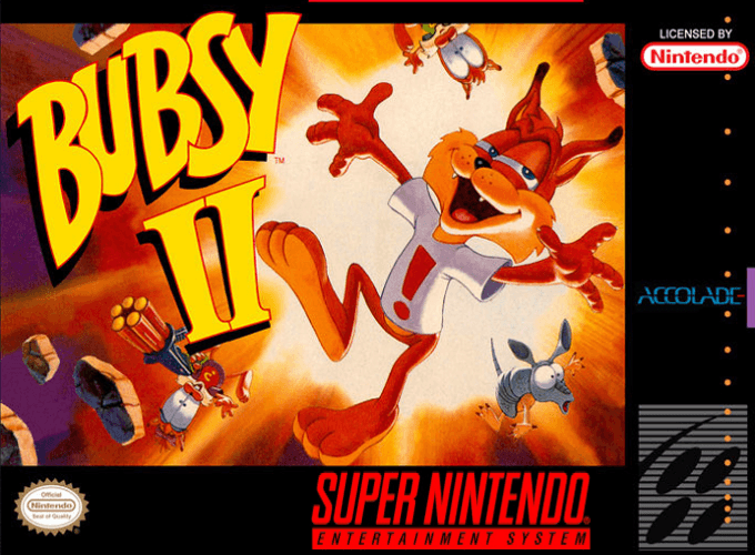 Jaquette de Bubsy II