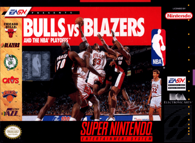 Jaquette de Bulls vs. Blazers and the NBA Playoffs
