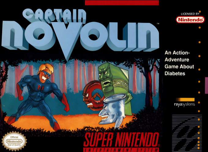 Jaquette de Captain Novolin