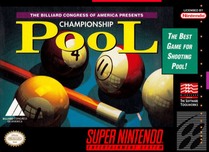 Jaquette de Championship Pool