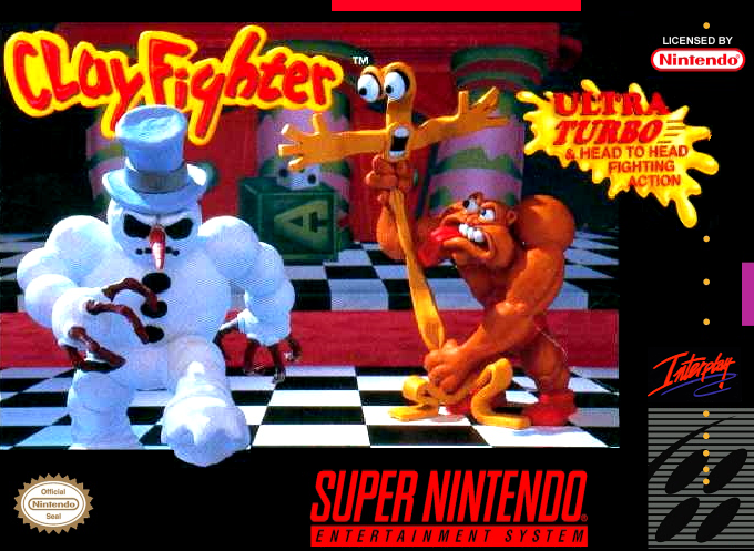 Jaquette de ClayFighter