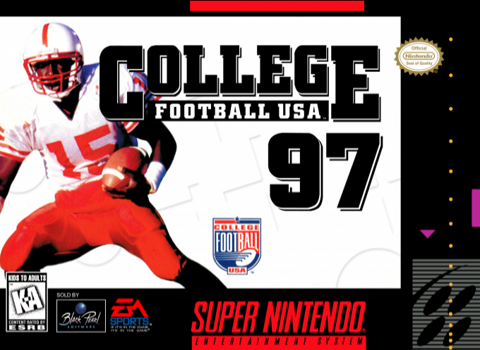 Jaquette de College Football USA '97: The Road to New Orleans