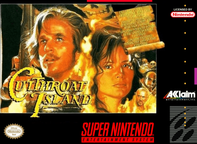 Jaquette de Cutthroat Island
