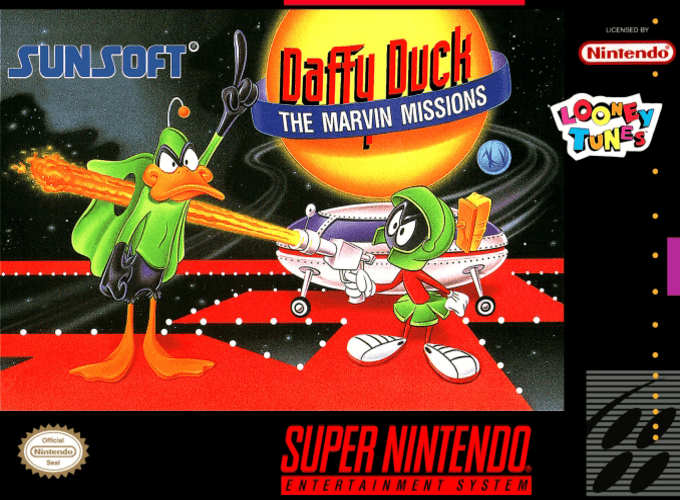 Jaquette de Daffy Duck: The Marvin Missions