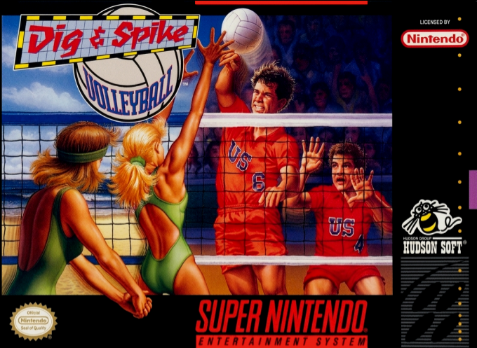 Jaquette de Dig & Spike Volleyball