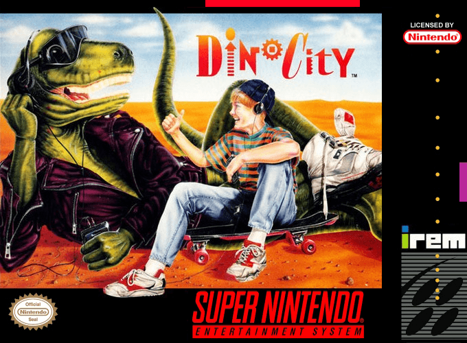 Jaquette de DinoCity