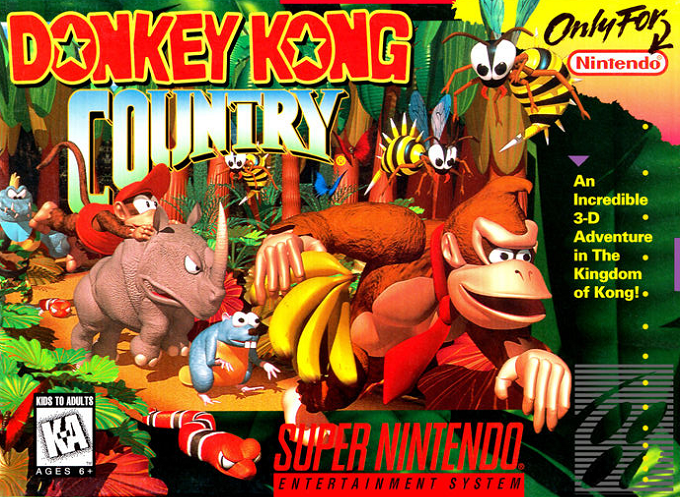 Jaquette de Donkey Kong Country