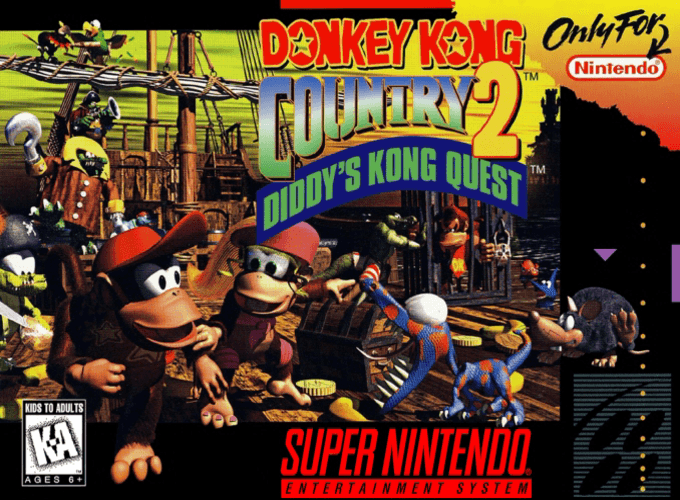 Jaquette de Donkey Kong Country 2: Diddy's Kong Quest