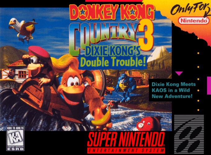 Jaquette de Donkey Kong Country 3: Dixie Kong's Double Trouble!