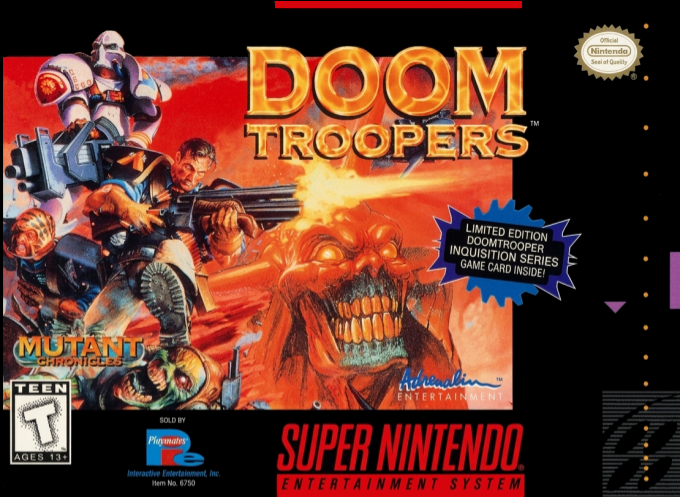Jaquette de Doom Troopers
