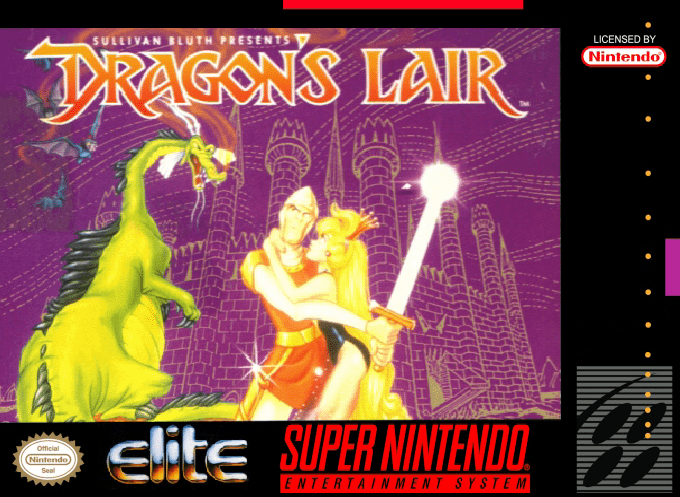 Jaquette de Dragon's Lair
