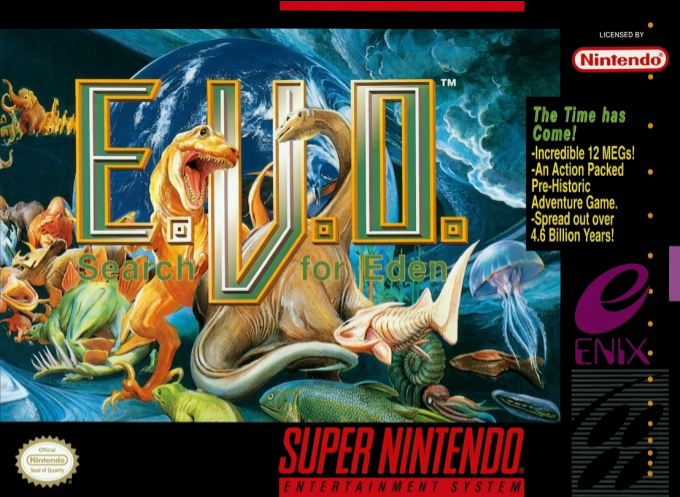 Jaquette de E.V.O.: Search for Eden