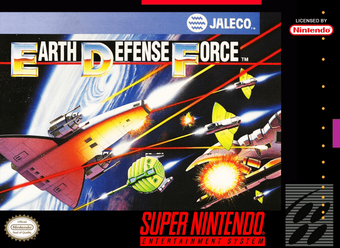 Jaquette de Earth Defense Force