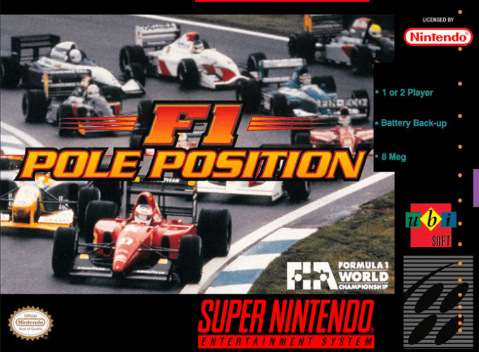 Jaquette de F1 Pole Position