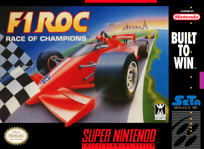 Jaquette de F1 ROC: Race of Champions