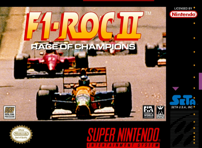 Jaquette de F1 ROC II: Race of Champions