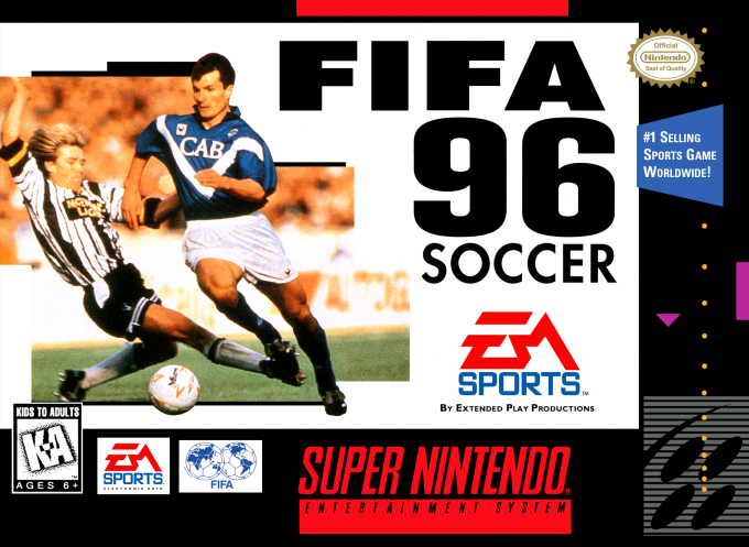 Jaquette de FIFA Soccer 96