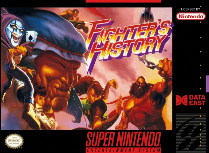 Jaquette de Fighter's History