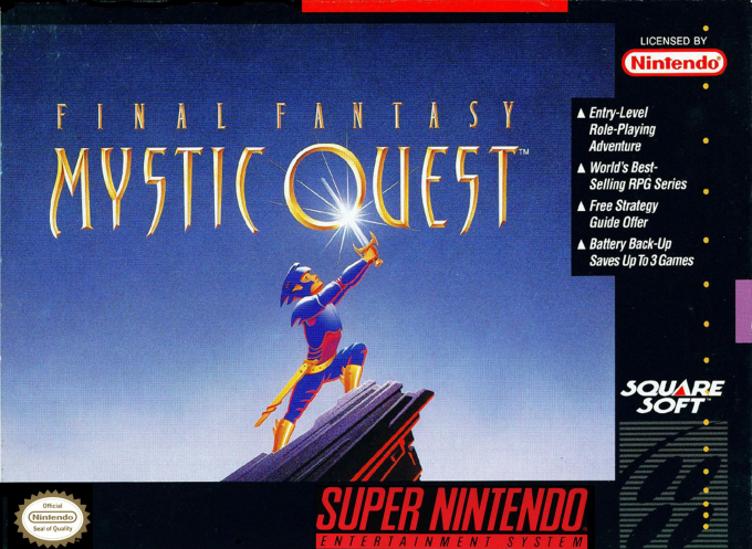 Jaquette de Final Fantasy Mystic Quest